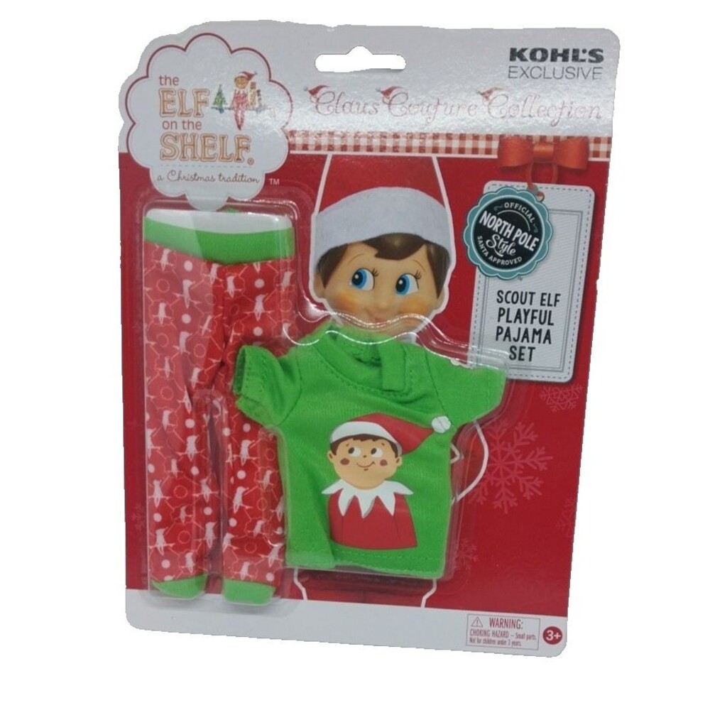 Elf On The Shelf Keep It Jolly Kohl’s Exclusive Pajama Set New